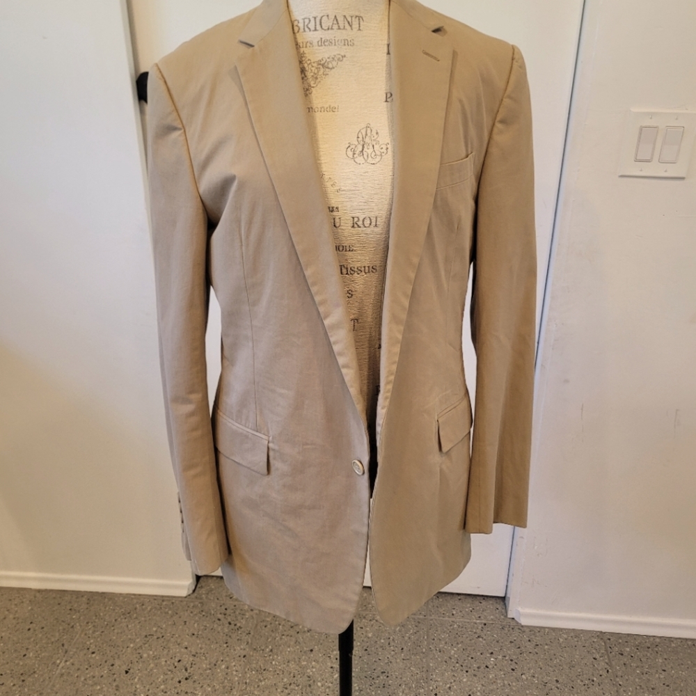 Ralph Lauren Black Label khaki blazer 40R